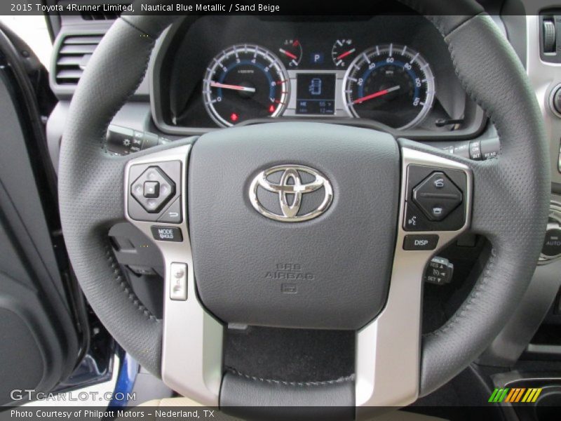 Nautical Blue Metallic / Sand Beige 2015 Toyota 4Runner Limited