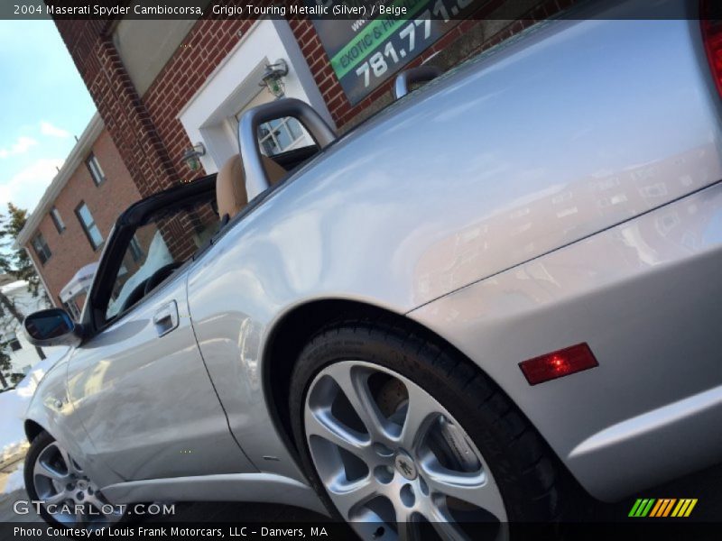 Grigio Touring Metallic (Silver) / Beige 2004 Maserati Spyder Cambiocorsa