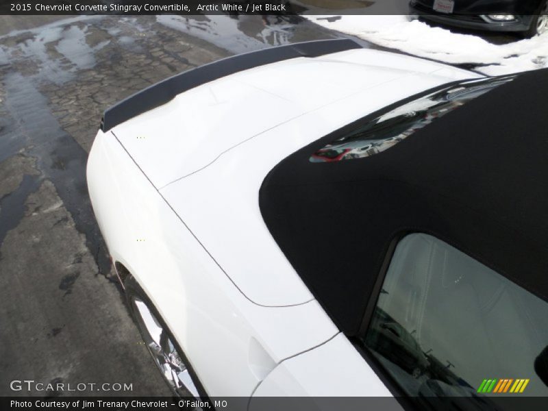 Arctic White / Jet Black 2015 Chevrolet Corvette Stingray Convertible