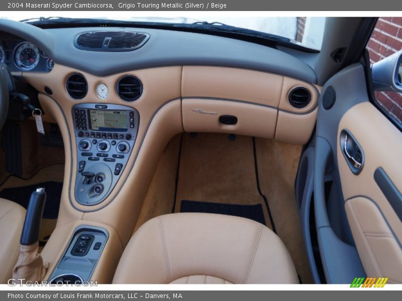 Grigio Touring Metallic (Silver) / Beige 2004 Maserati Spyder Cambiocorsa