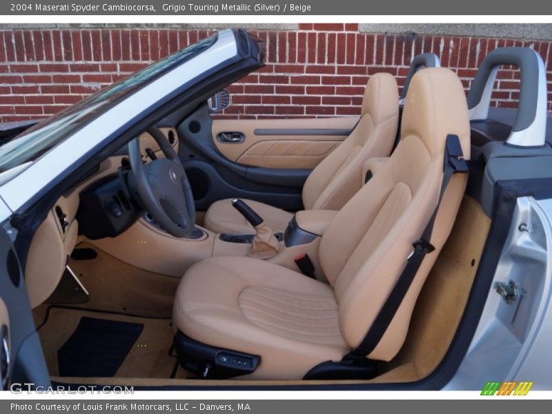 Front Seat of 2004 Spyder Cambiocorsa