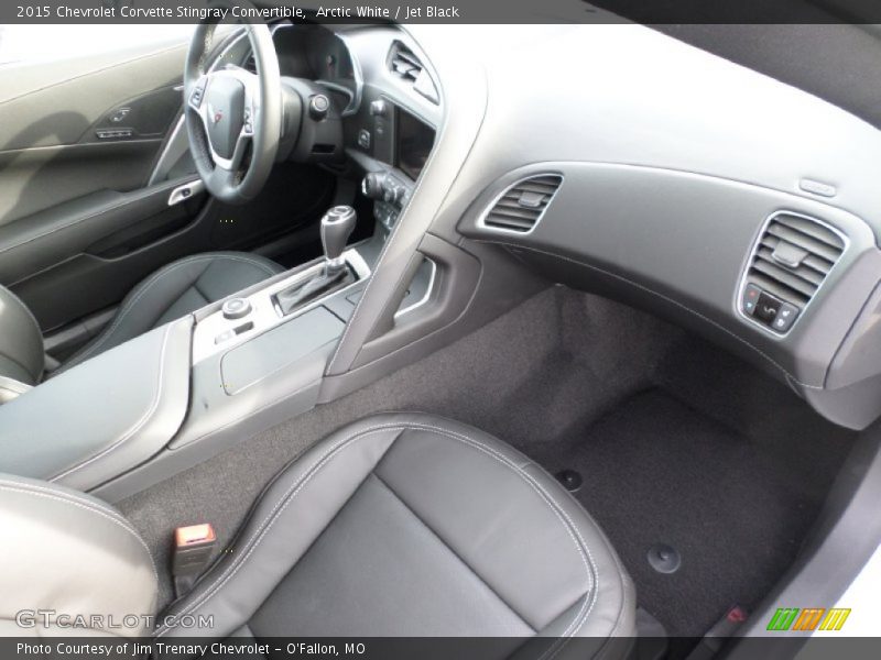  2015 Corvette Stingray Convertible Jet Black Interior