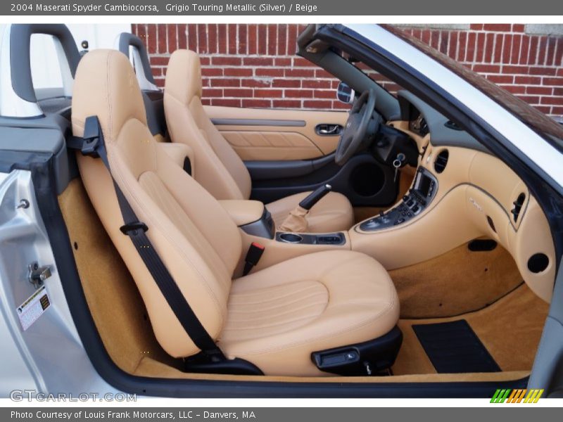 Front Seat of 2004 Spyder Cambiocorsa