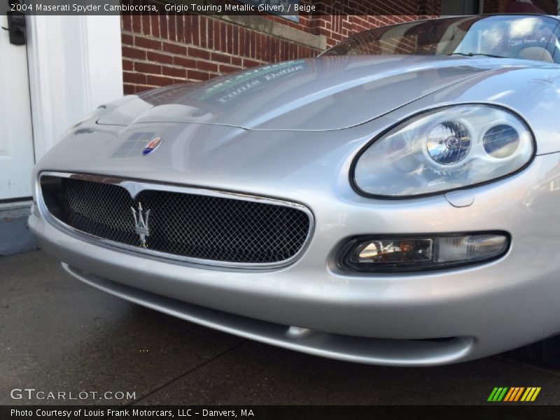 Grigio Touring Metallic (Silver) / Beige 2004 Maserati Spyder Cambiocorsa