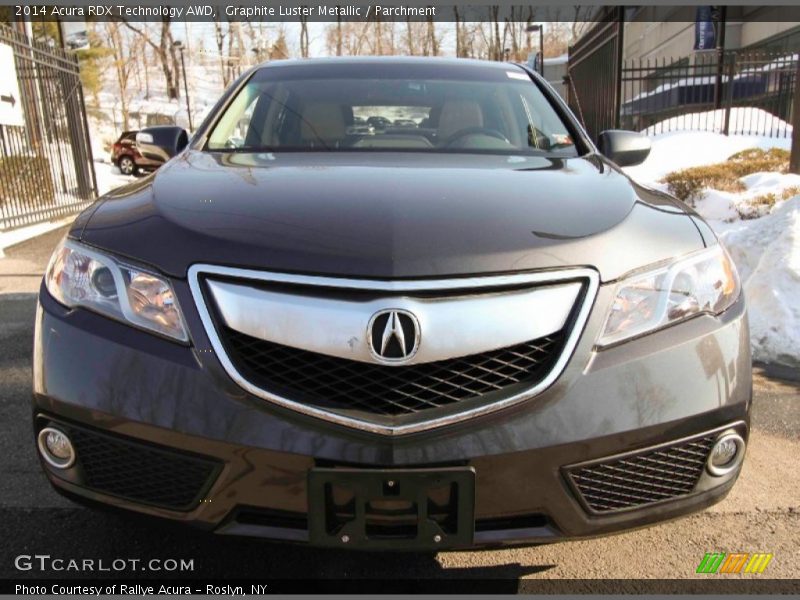 Graphite Luster Metallic / Parchment 2014 Acura RDX Technology AWD