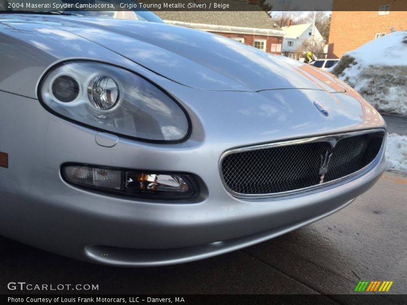 Grigio Touring Metallic (Silver) / Beige 2004 Maserati Spyder Cambiocorsa