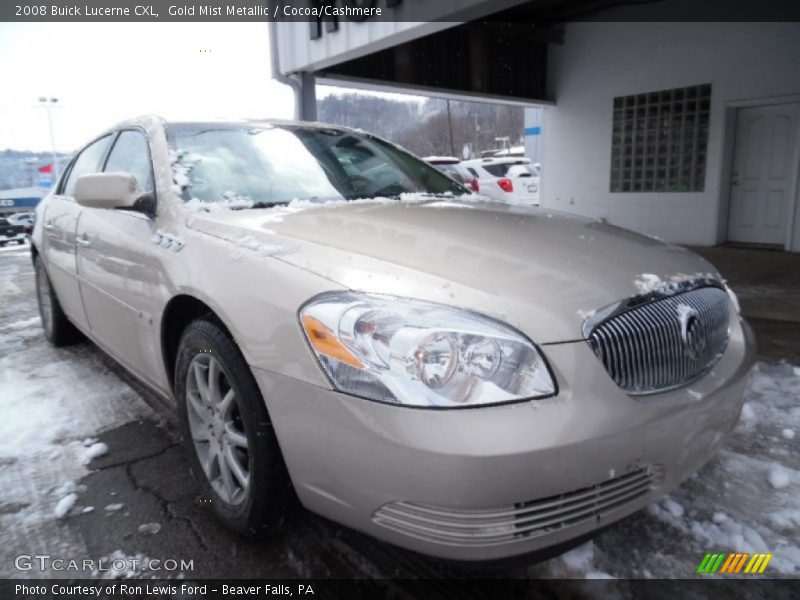 Gold Mist Metallic / Cocoa/Cashmere 2008 Buick Lucerne CXL