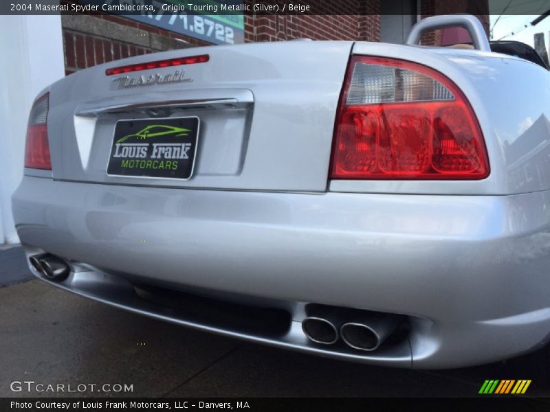 Grigio Touring Metallic (Silver) / Beige 2004 Maserati Spyder Cambiocorsa