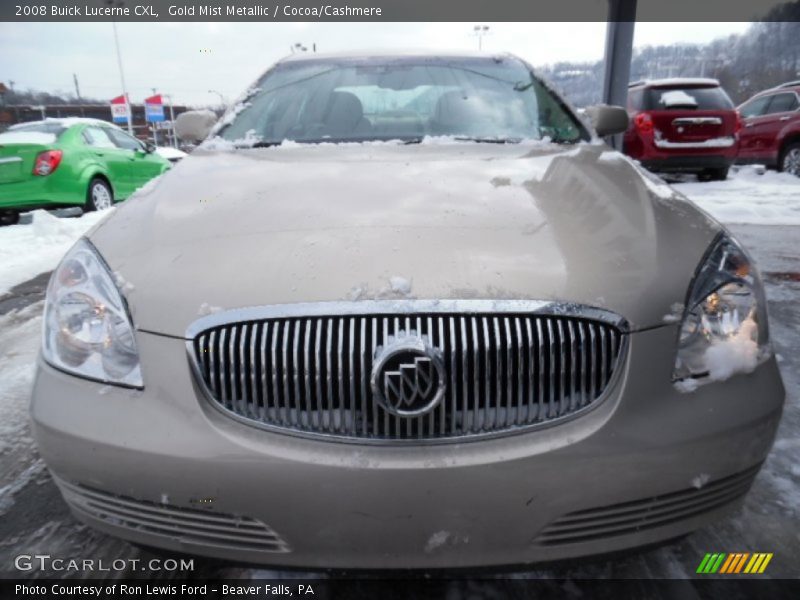 Gold Mist Metallic / Cocoa/Cashmere 2008 Buick Lucerne CXL