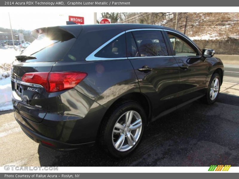 Graphite Luster Metallic / Parchment 2014 Acura RDX Technology AWD