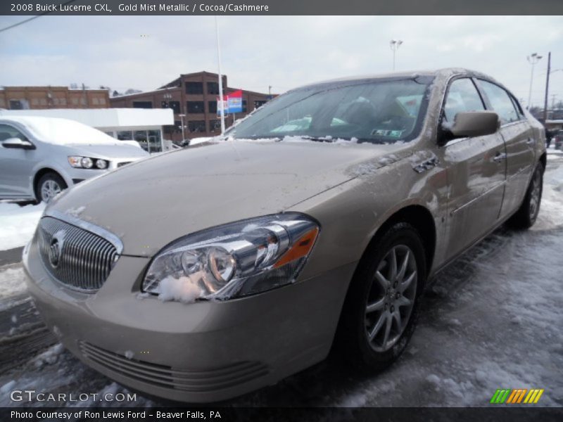 Gold Mist Metallic / Cocoa/Cashmere 2008 Buick Lucerne CXL