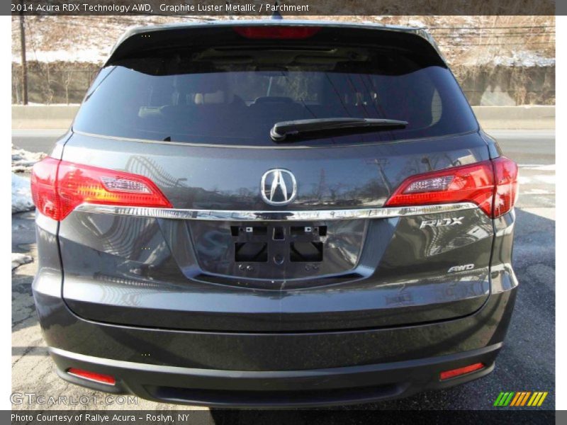 Graphite Luster Metallic / Parchment 2014 Acura RDX Technology AWD