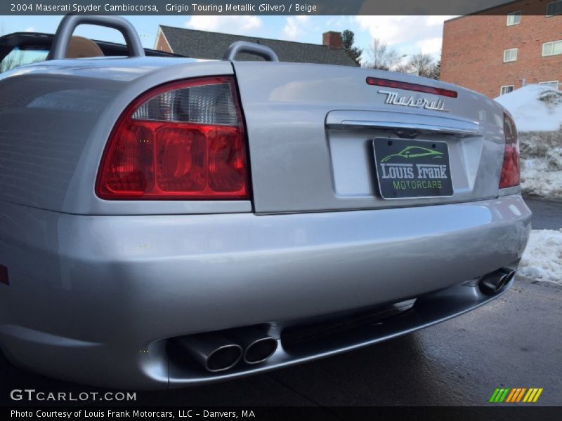 Grigio Touring Metallic (Silver) / Beige 2004 Maserati Spyder Cambiocorsa