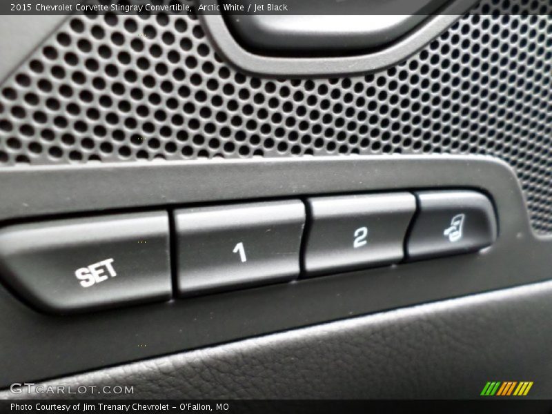 Controls of 2015 Corvette Stingray Convertible