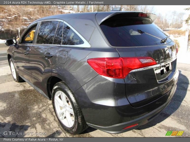 Graphite Luster Metallic / Parchment 2014 Acura RDX Technology AWD