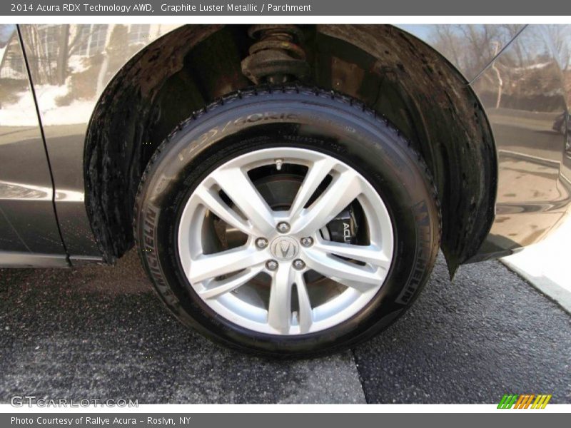 Graphite Luster Metallic / Parchment 2014 Acura RDX Technology AWD