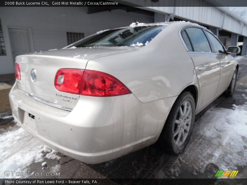 Gold Mist Metallic / Cocoa/Cashmere 2008 Buick Lucerne CXL