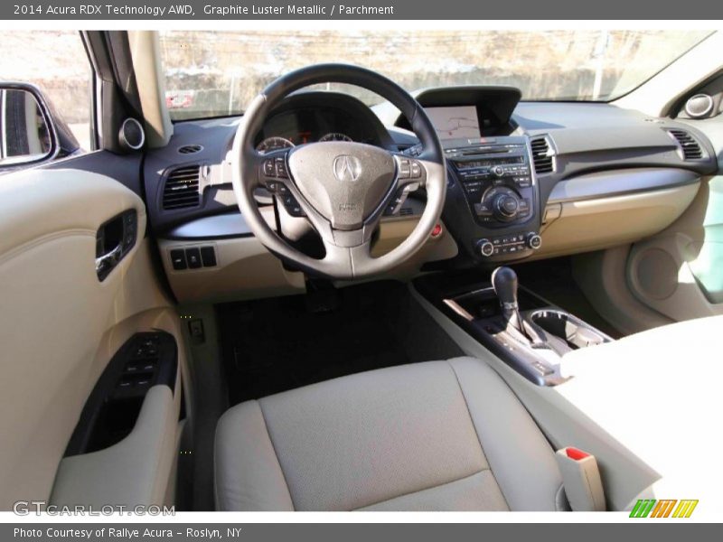 Graphite Luster Metallic / Parchment 2014 Acura RDX Technology AWD