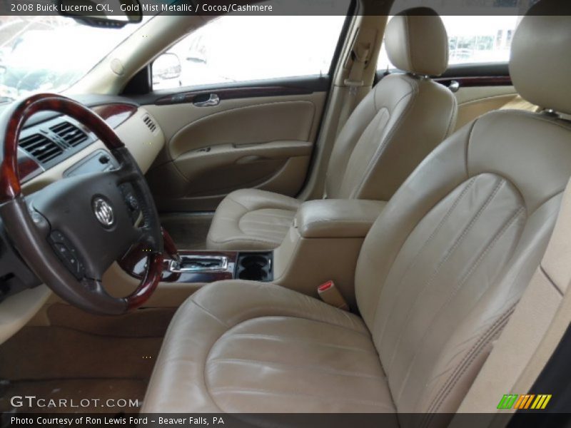 Gold Mist Metallic / Cocoa/Cashmere 2008 Buick Lucerne CXL