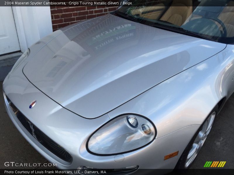Grigio Touring Metallic (Silver) / Beige 2004 Maserati Spyder Cambiocorsa