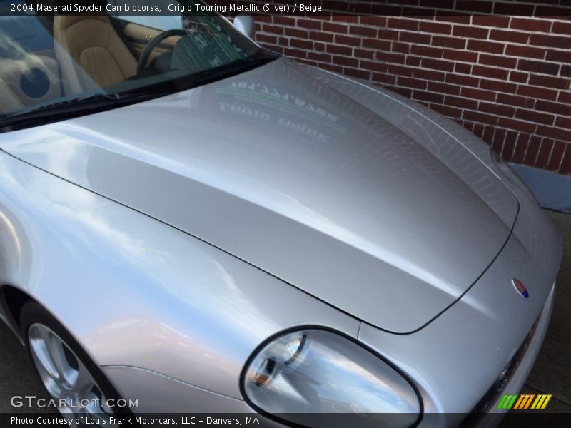 Grigio Touring Metallic (Silver) / Beige 2004 Maserati Spyder Cambiocorsa