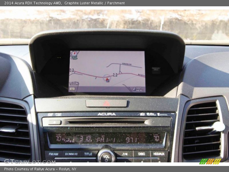 Graphite Luster Metallic / Parchment 2014 Acura RDX Technology AWD