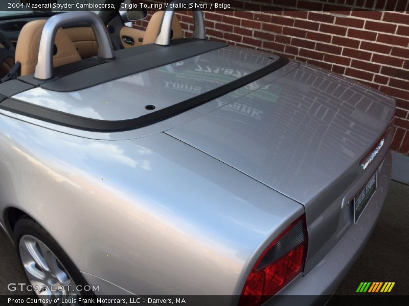 Grigio Touring Metallic (Silver) / Beige 2004 Maserati Spyder Cambiocorsa