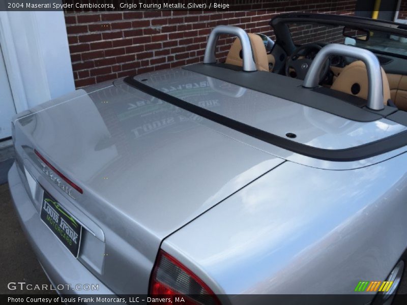 Grigio Touring Metallic (Silver) / Beige 2004 Maserati Spyder Cambiocorsa