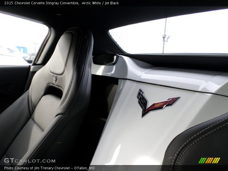Arctic White / Jet Black 2015 Chevrolet Corvette Stingray Convertible