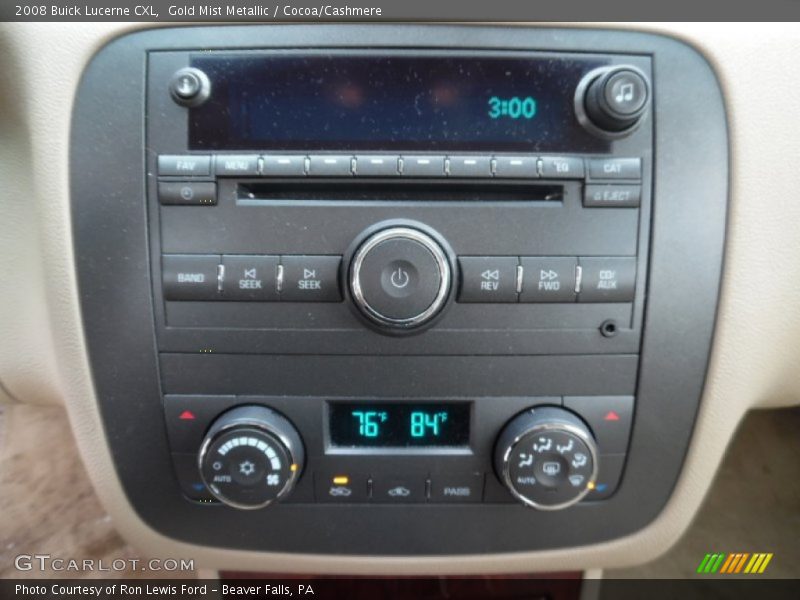 Gold Mist Metallic / Cocoa/Cashmere 2008 Buick Lucerne CXL