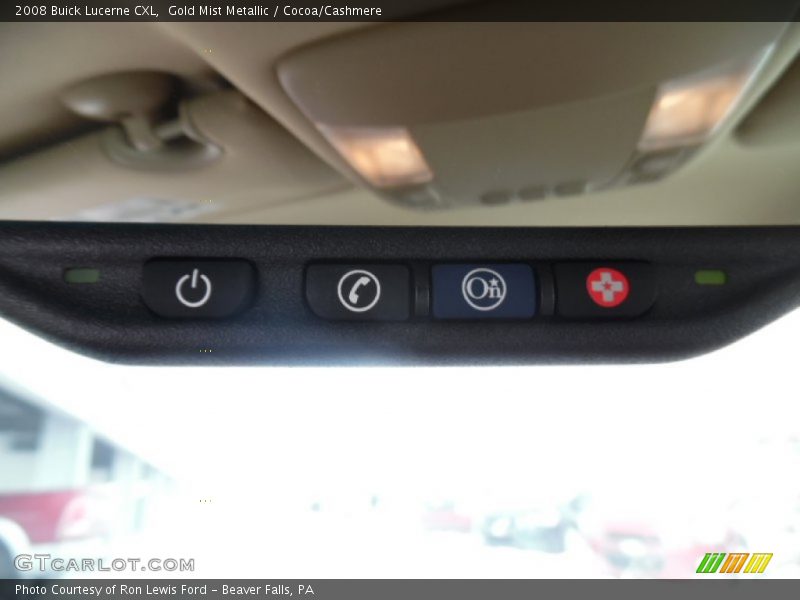 Gold Mist Metallic / Cocoa/Cashmere 2008 Buick Lucerne CXL