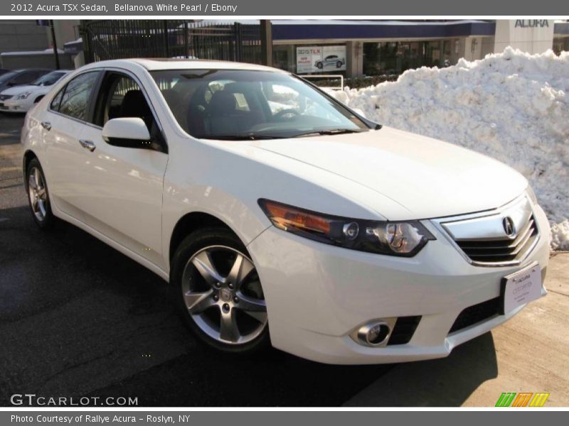 Bellanova White Pearl / Ebony 2012 Acura TSX Sedan