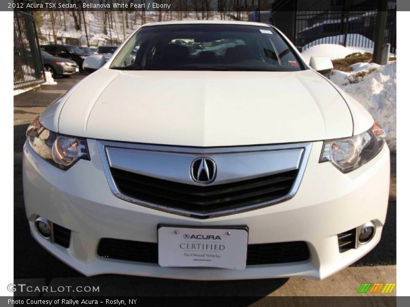 Bellanova White Pearl / Ebony 2012 Acura TSX Sedan