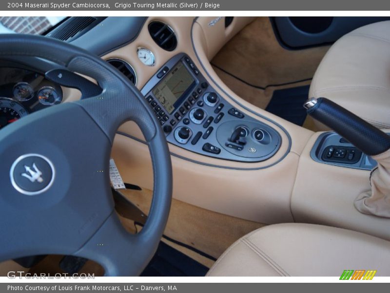 Grigio Touring Metallic (Silver) / Beige 2004 Maserati Spyder Cambiocorsa