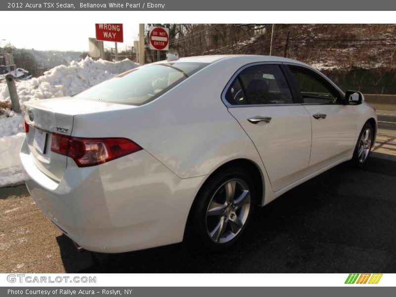 Bellanova White Pearl / Ebony 2012 Acura TSX Sedan