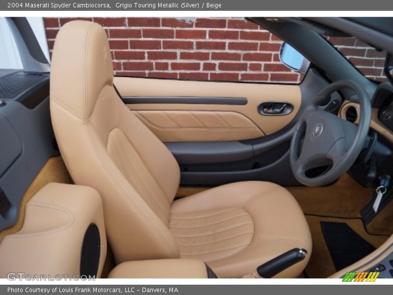 Grigio Touring Metallic (Silver) / Beige 2004 Maserati Spyder Cambiocorsa