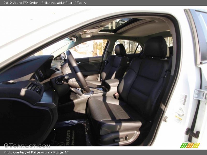 Bellanova White Pearl / Ebony 2012 Acura TSX Sedan