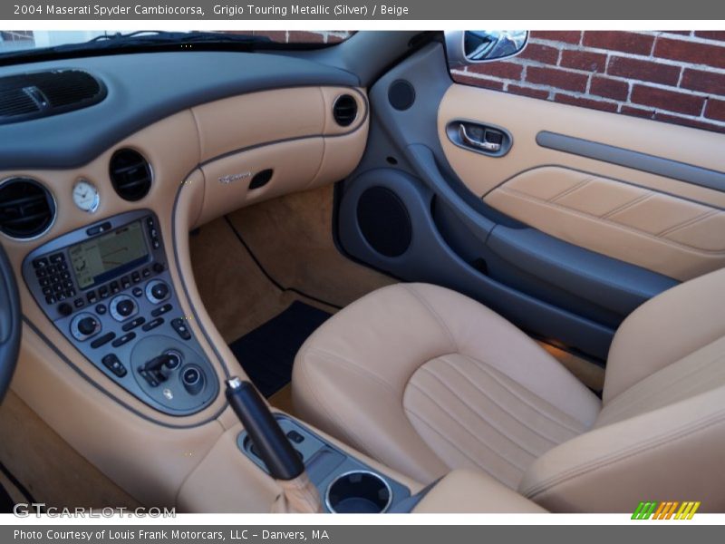 Grigio Touring Metallic (Silver) / Beige 2004 Maserati Spyder Cambiocorsa