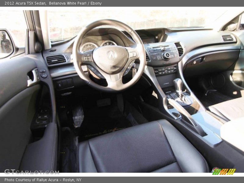 Bellanova White Pearl / Ebony 2012 Acura TSX Sedan