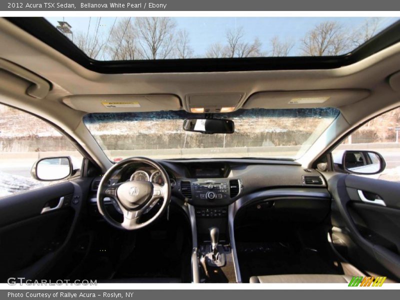 Bellanova White Pearl / Ebony 2012 Acura TSX Sedan