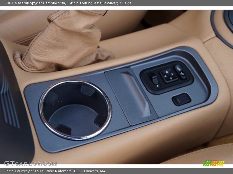 Grigio Touring Metallic (Silver) / Beige 2004 Maserati Spyder Cambiocorsa