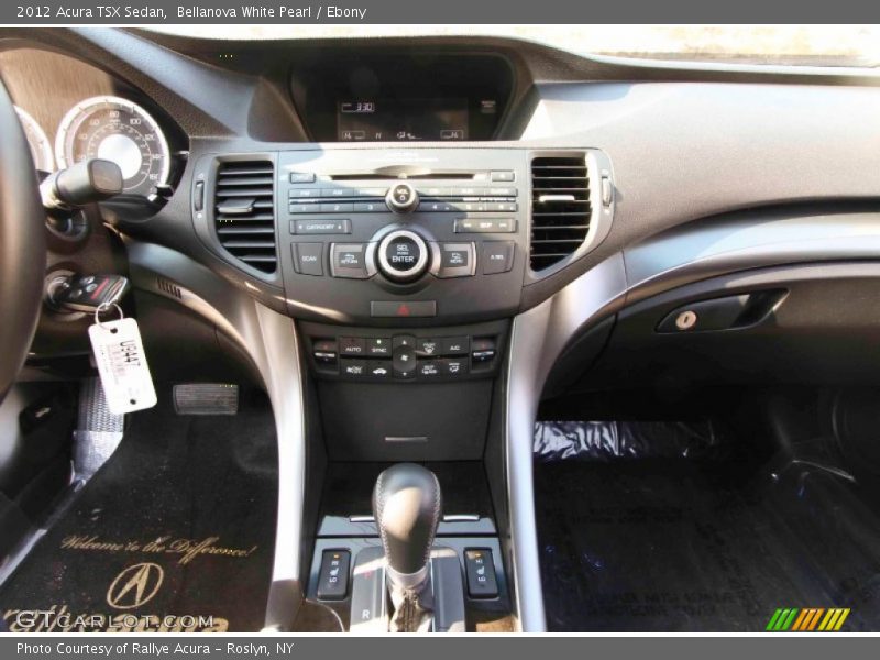 Bellanova White Pearl / Ebony 2012 Acura TSX Sedan