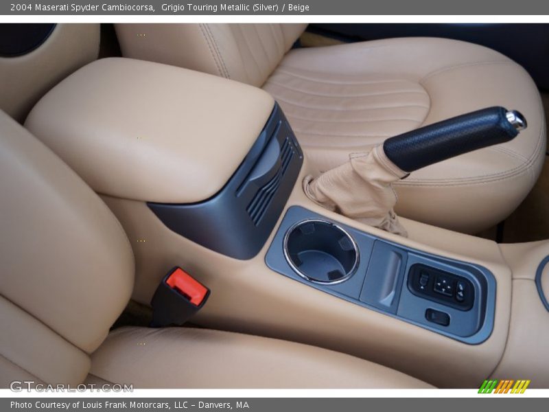 Grigio Touring Metallic (Silver) / Beige 2004 Maserati Spyder Cambiocorsa