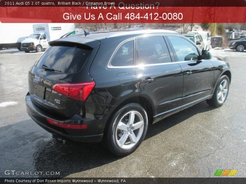 Brilliant Black / Cinnamon Brown 2011 Audi Q5 2.0T quattro