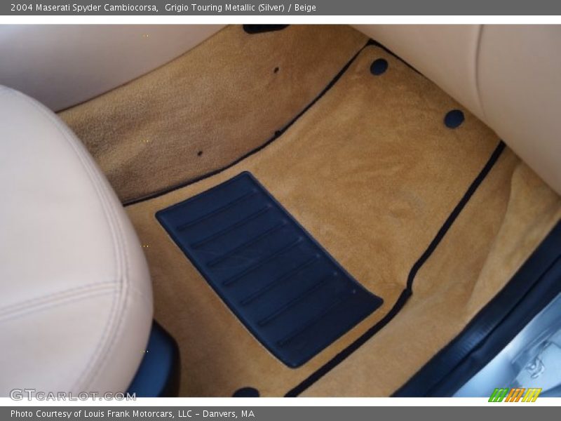 Grigio Touring Metallic (Silver) / Beige 2004 Maserati Spyder Cambiocorsa