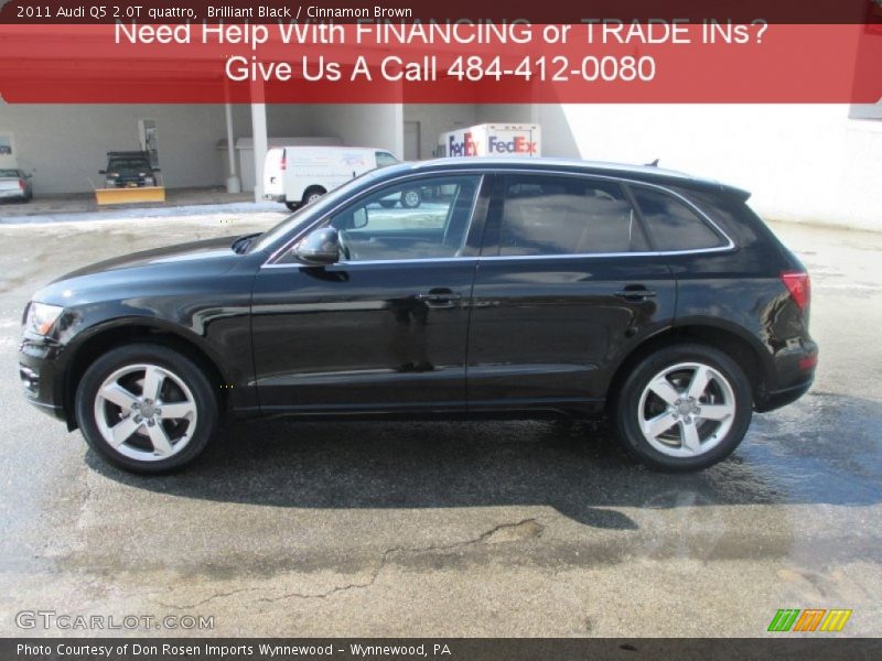 Brilliant Black / Cinnamon Brown 2011 Audi Q5 2.0T quattro