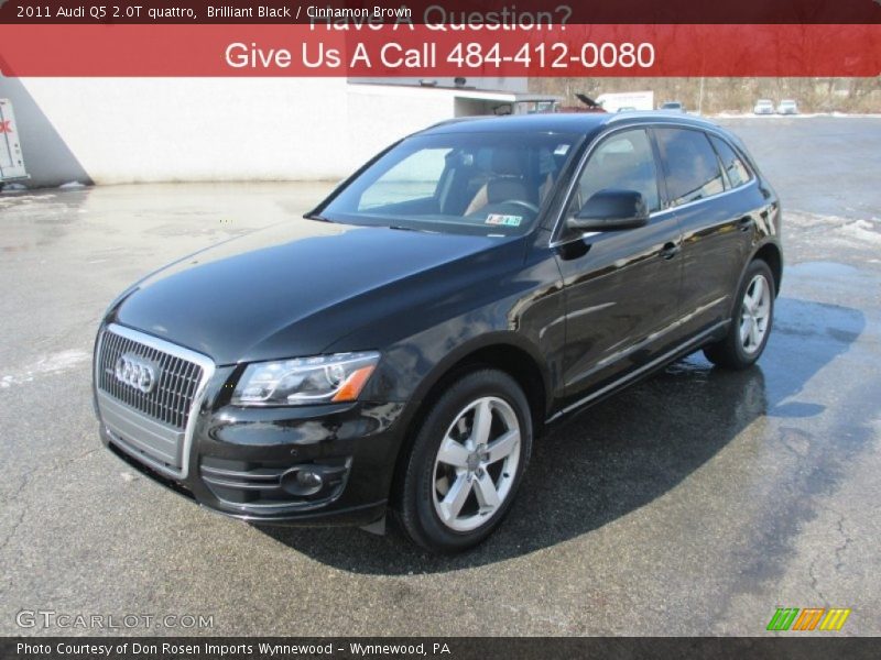Brilliant Black / Cinnamon Brown 2011 Audi Q5 2.0T quattro