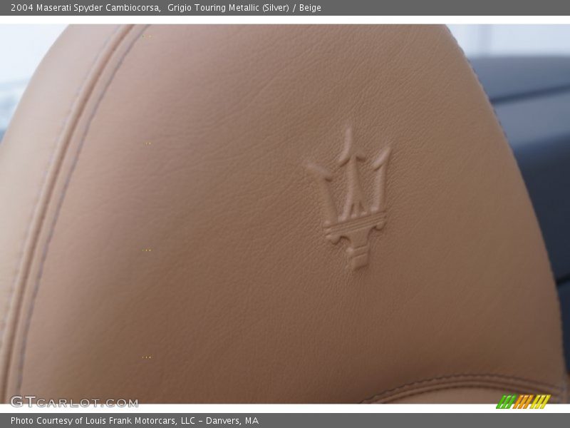 Grigio Touring Metallic (Silver) / Beige 2004 Maserati Spyder Cambiocorsa