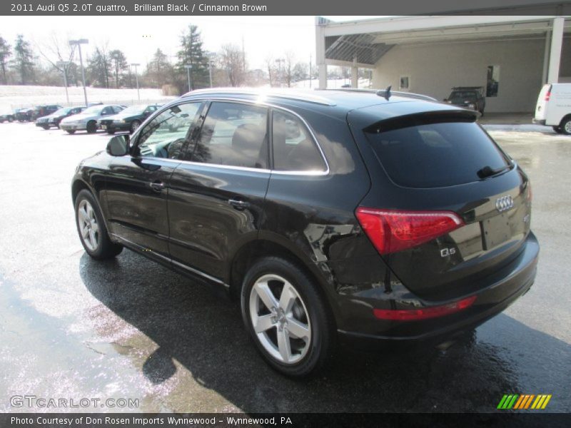 Brilliant Black / Cinnamon Brown 2011 Audi Q5 2.0T quattro