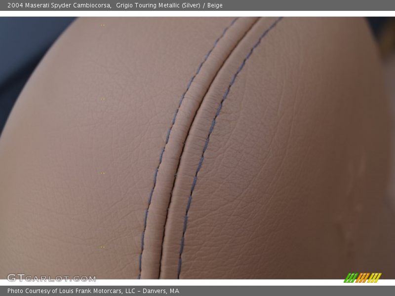 Grigio Touring Metallic (Silver) / Beige 2004 Maserati Spyder Cambiocorsa